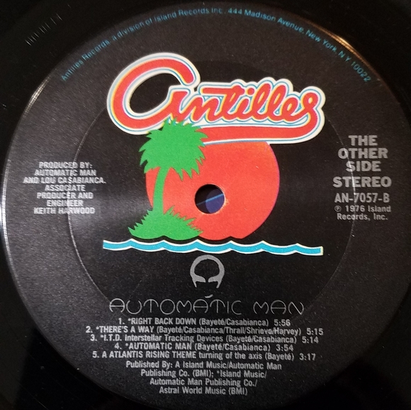 1976 Automatic Man "Automatic Man" Vinyl Album - Picture 6 of 9